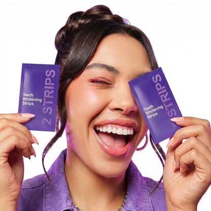 AuréSmile™ Probiotic Whitening Strips — Visibly Whiter Teeth in 30 Minutes