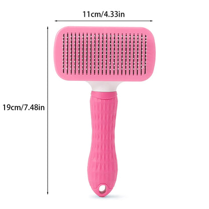 LuxeCare™ Self Cleaning Pet Grooming Brush