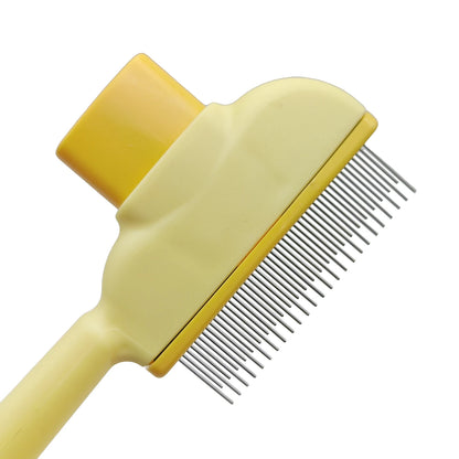 LuxeCare™ Self Cleaning Pet Grooming Brush